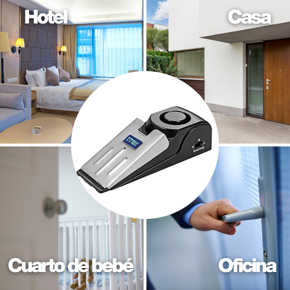DoorSecure | Alarma antirrobo portátil para puerta