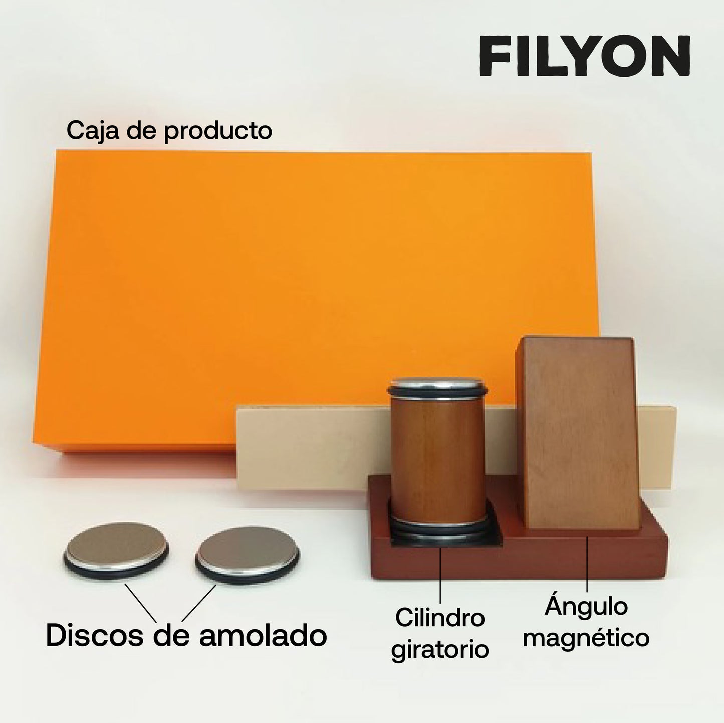 Filyon | Rodillo afilador de cuchillos todo en 1