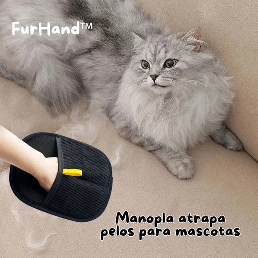 FurHand: Manopla Atrapa Pelos para Mascotas