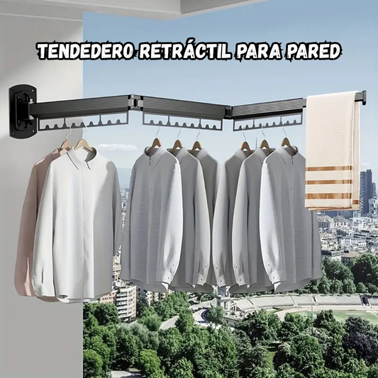 FlexiDryPro: Tendedero Retráctil para Pared