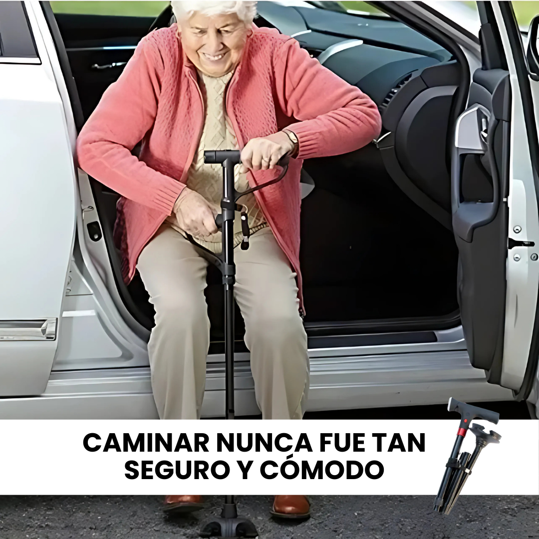 WalkBuddy: Bastón plegable multifunción