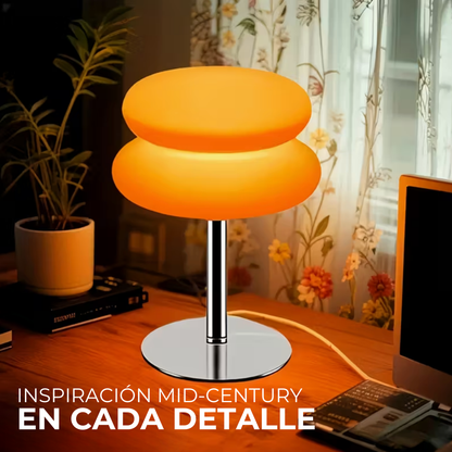 Macaron: Lámpara mid-century estilo Bauhaus
