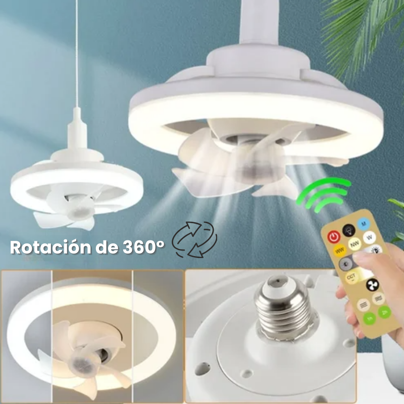 LightFanLed™ | Lámpara Led y Ventilador