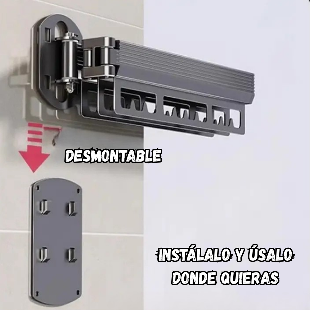FlexiDryPro: Tendedero Retráctil para Pared