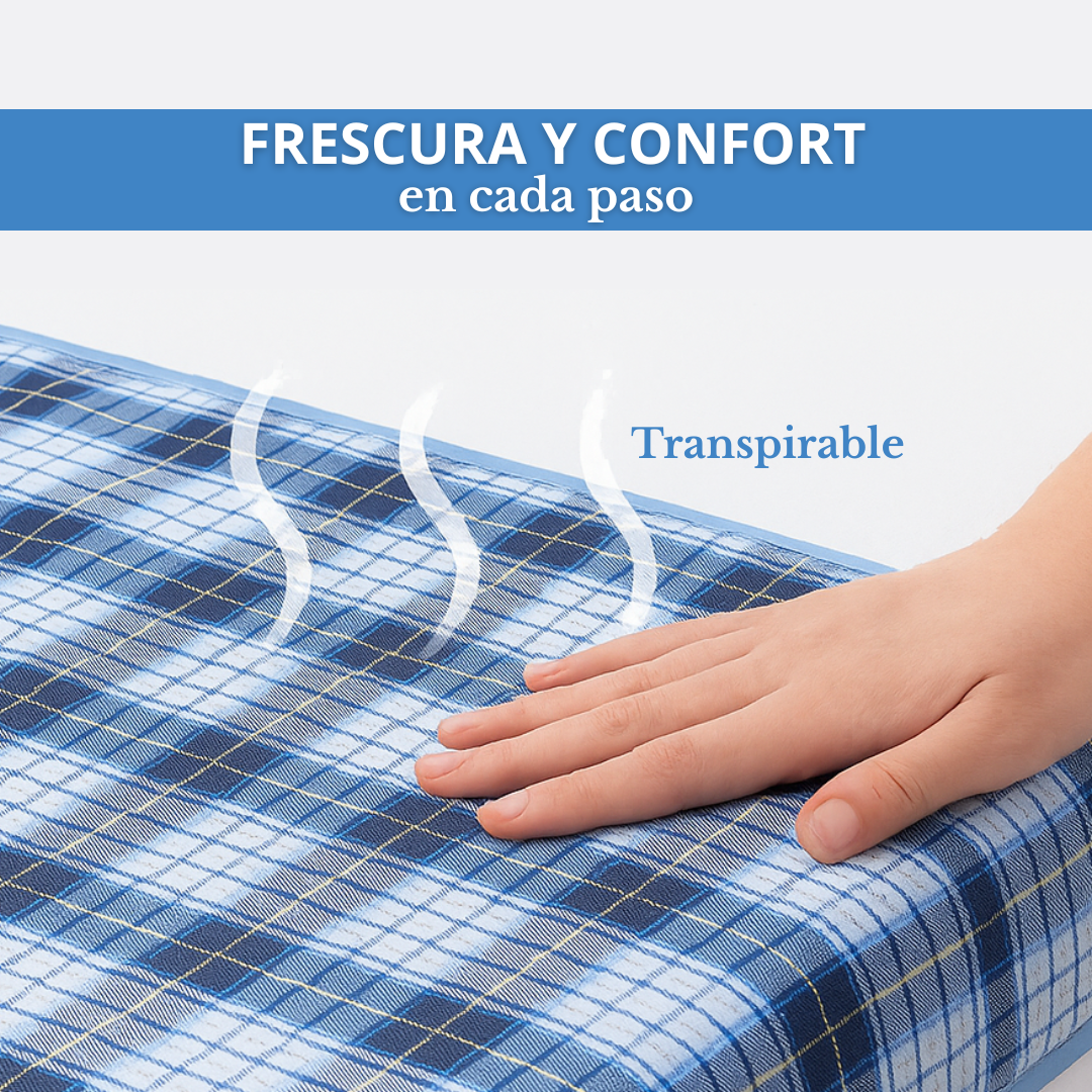 DryBed | Almohadilla de pañal impermeable y lavable para cama