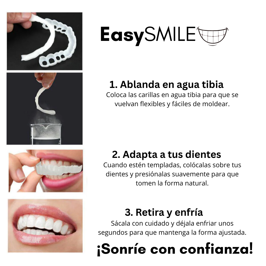 EasySmile | Carillas dentales de cerámica adaptables