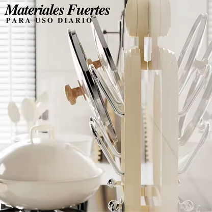 HoldPan | Soporte a presión de Tapas y Utensilios de cocina