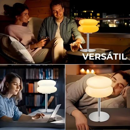 Macaron: Lámpara mid-century estilo Bauhaus