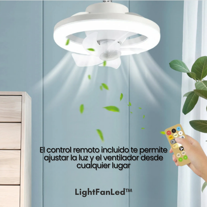LightFanLed™ | Lámpara Led y Ventilador