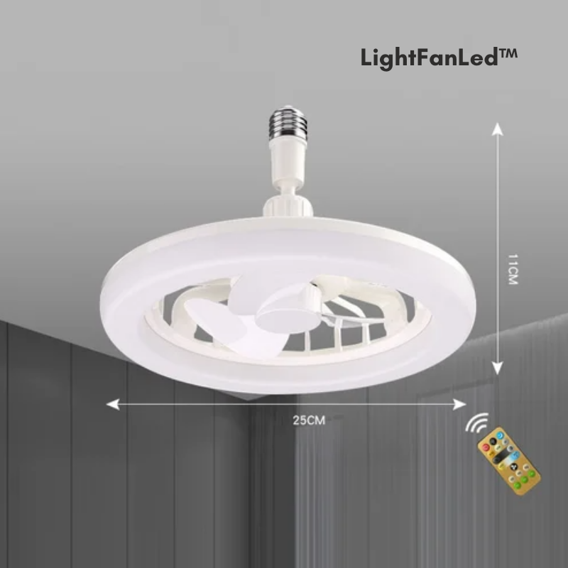 LightFanLed™ | Lámpara Led y Ventilador