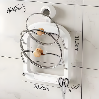 HoldPan | Soporte a presión de Tapas y Utensilios de cocina