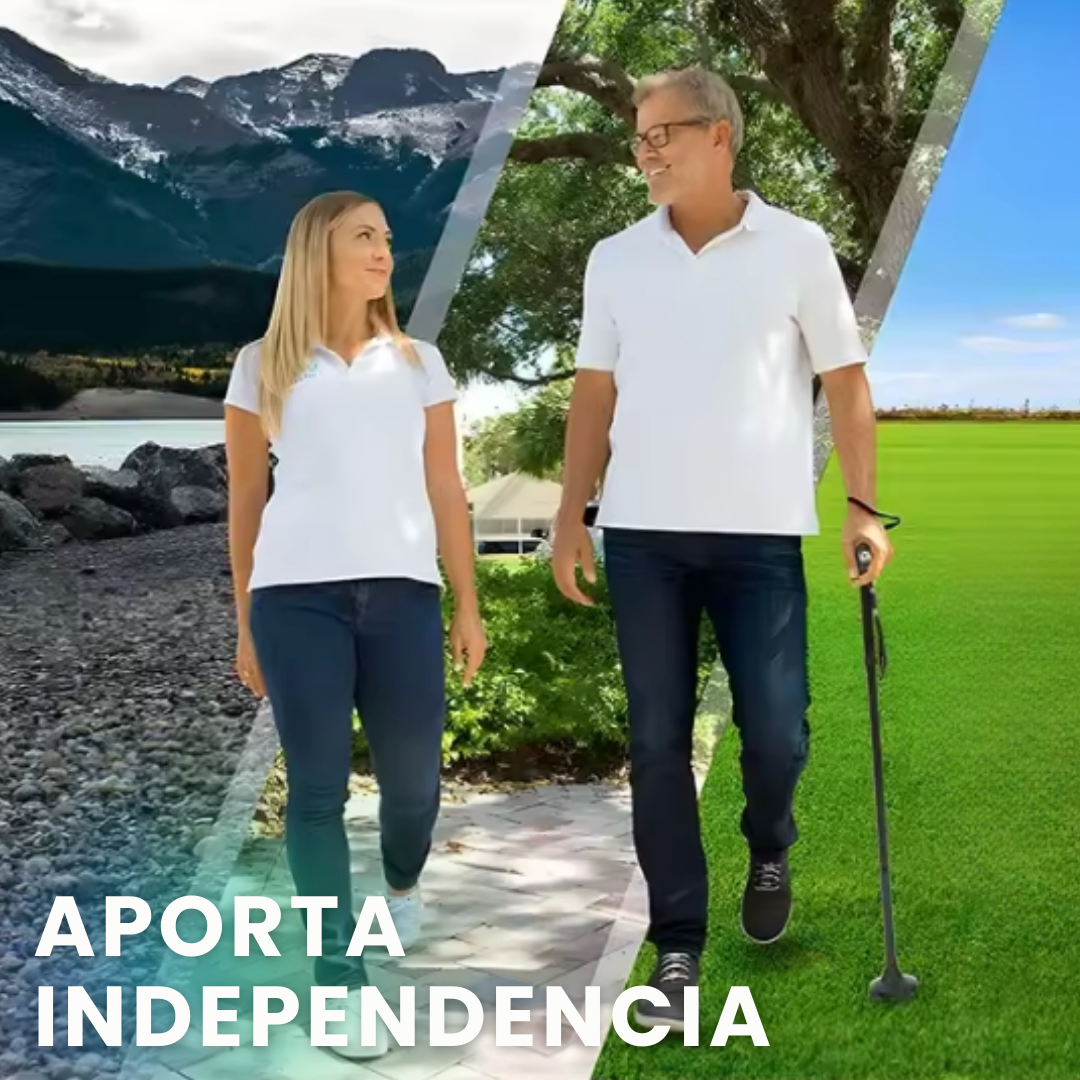 WalkBuddy: Bastón plegable multifunción
