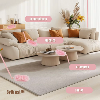 ByeDust: Plumero Atrapatodo Electrostático Ajustable