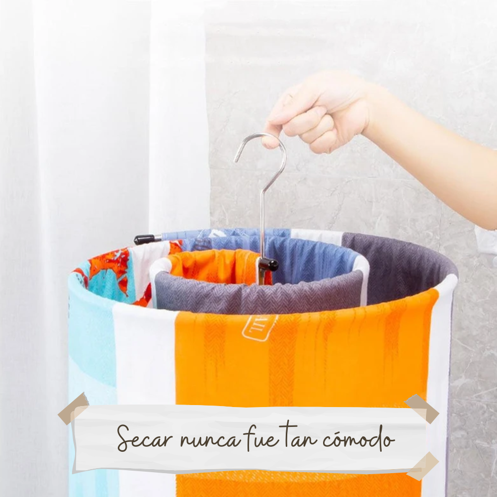 DryRoll | Tendedero en espiral de secado eficiente