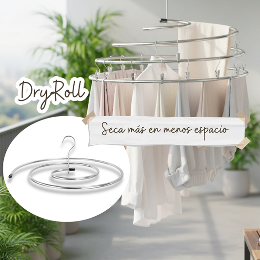 DryRoll | Tendedero en espiral de secado eficiente