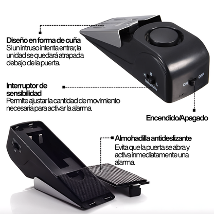 DoorSecure | Alarma antirrobo portátil para puerta