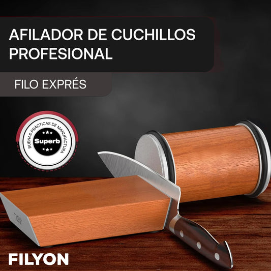 Filyon | Rodillo afilador de cuchillos todo en 1