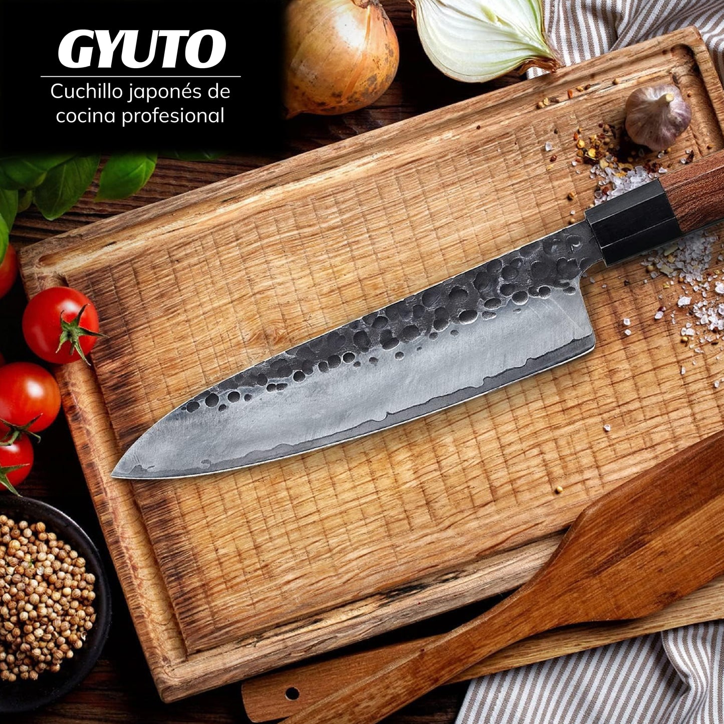 Gyuto | Cuchillo japonés de cocina profesional