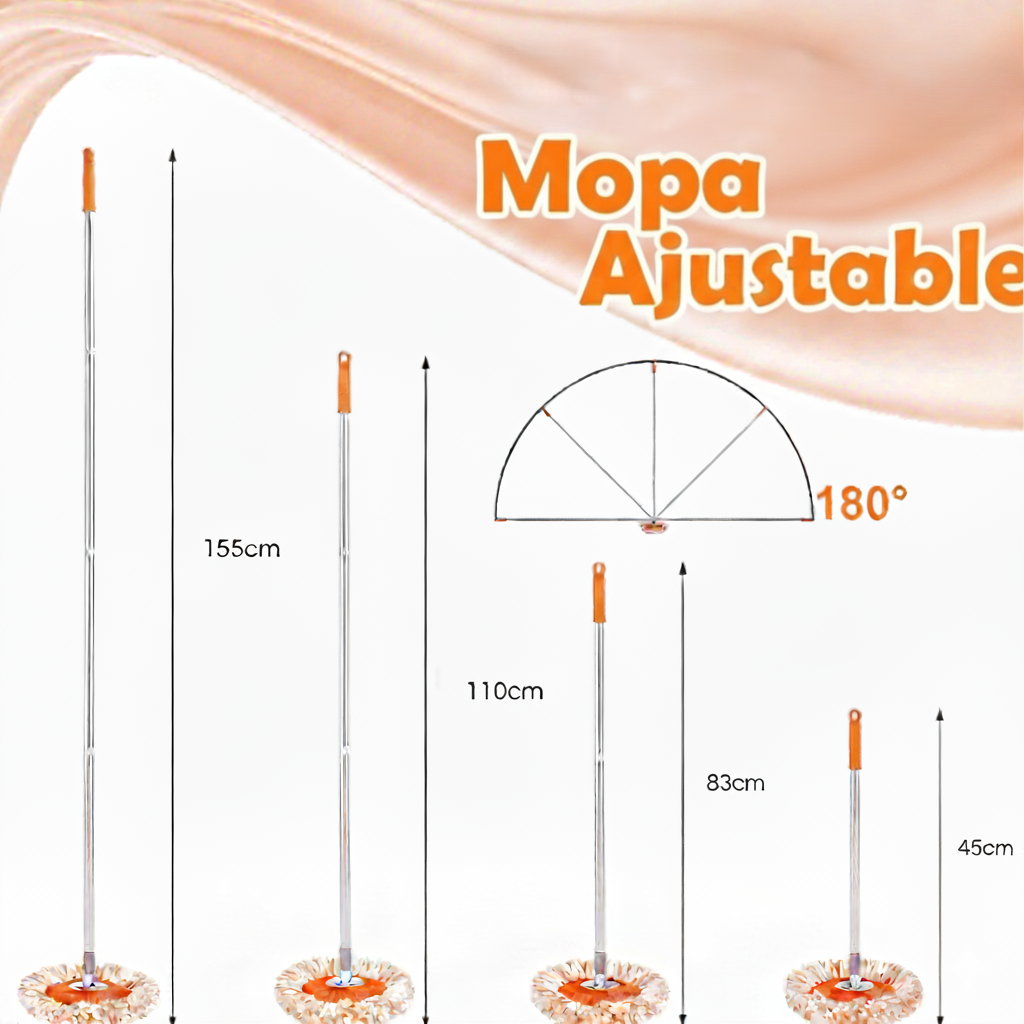 MaxDry | Mopa 360º de máxima absorción y limpieza