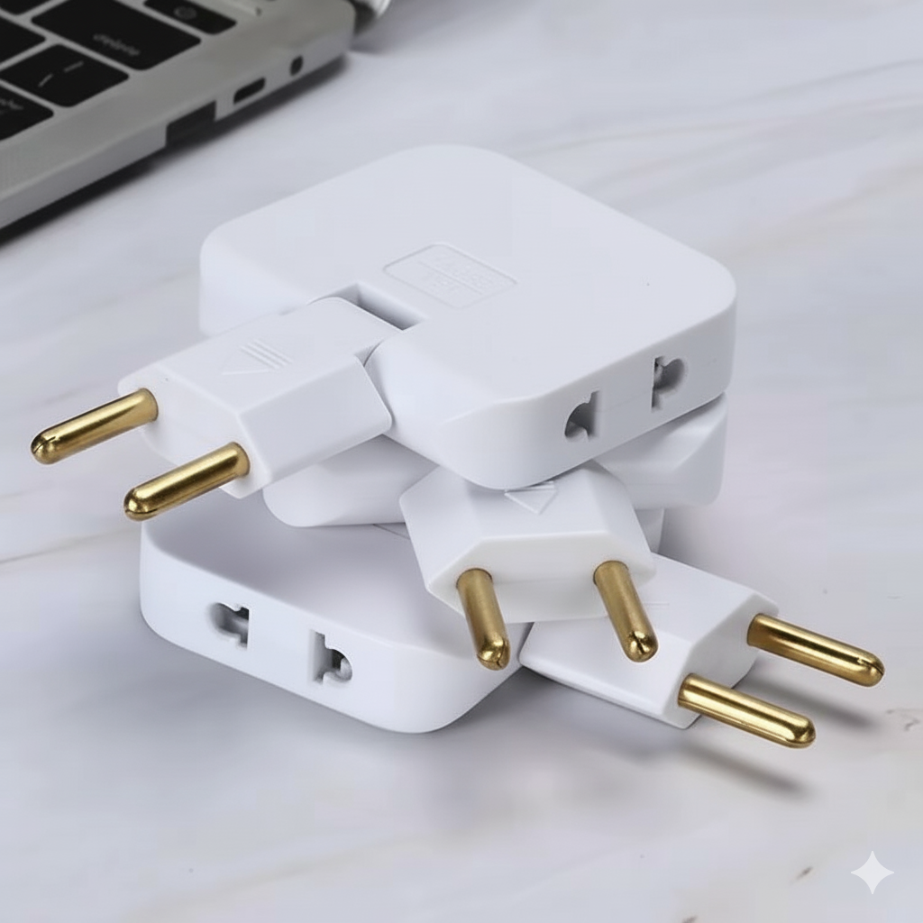 SpinVolt | Pack de Enchufes Giratorios para Espacios Reducidos