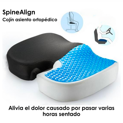 SpineAlign| Cojín Asiento Ortopédico