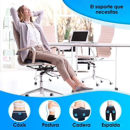 SpineAlign| Cojín Asiento Ortopédico