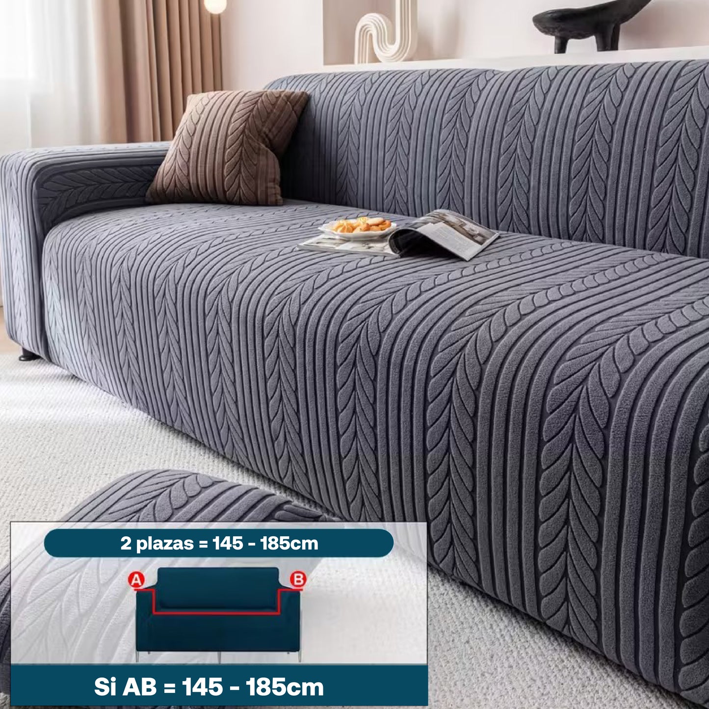 TrendySofa | Funda de sofá adaptable