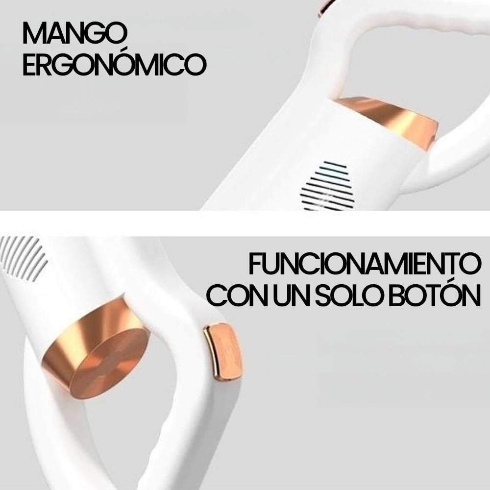 Turbo: Aspirador inalámbrico de alta potencia