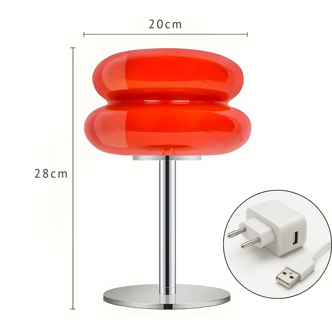 Macaron: Lámpara mid-century estilo Bauhaus